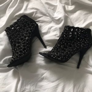 Black heels